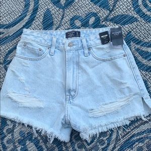 *Traded* High Waisted Denim Shorts